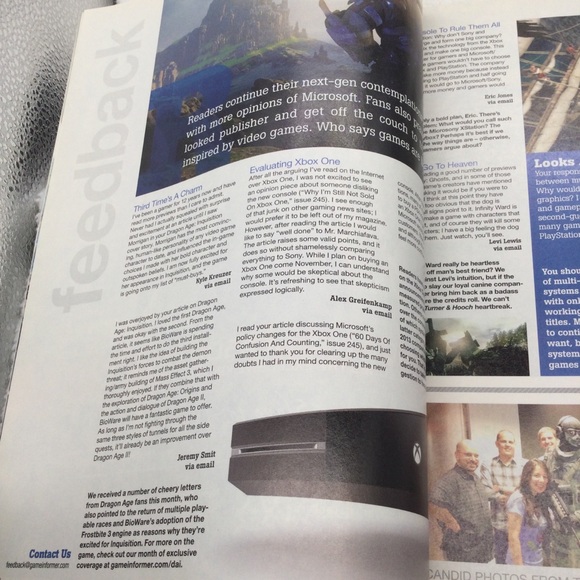 Vintage game informer magazine. Yr 2013 . The order of 1886 . - Picture 9 of 12